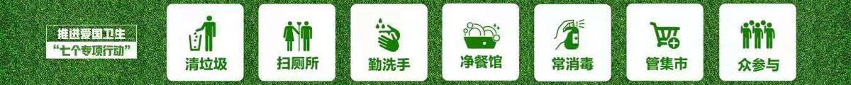 愛國衛生”七個專項行動“